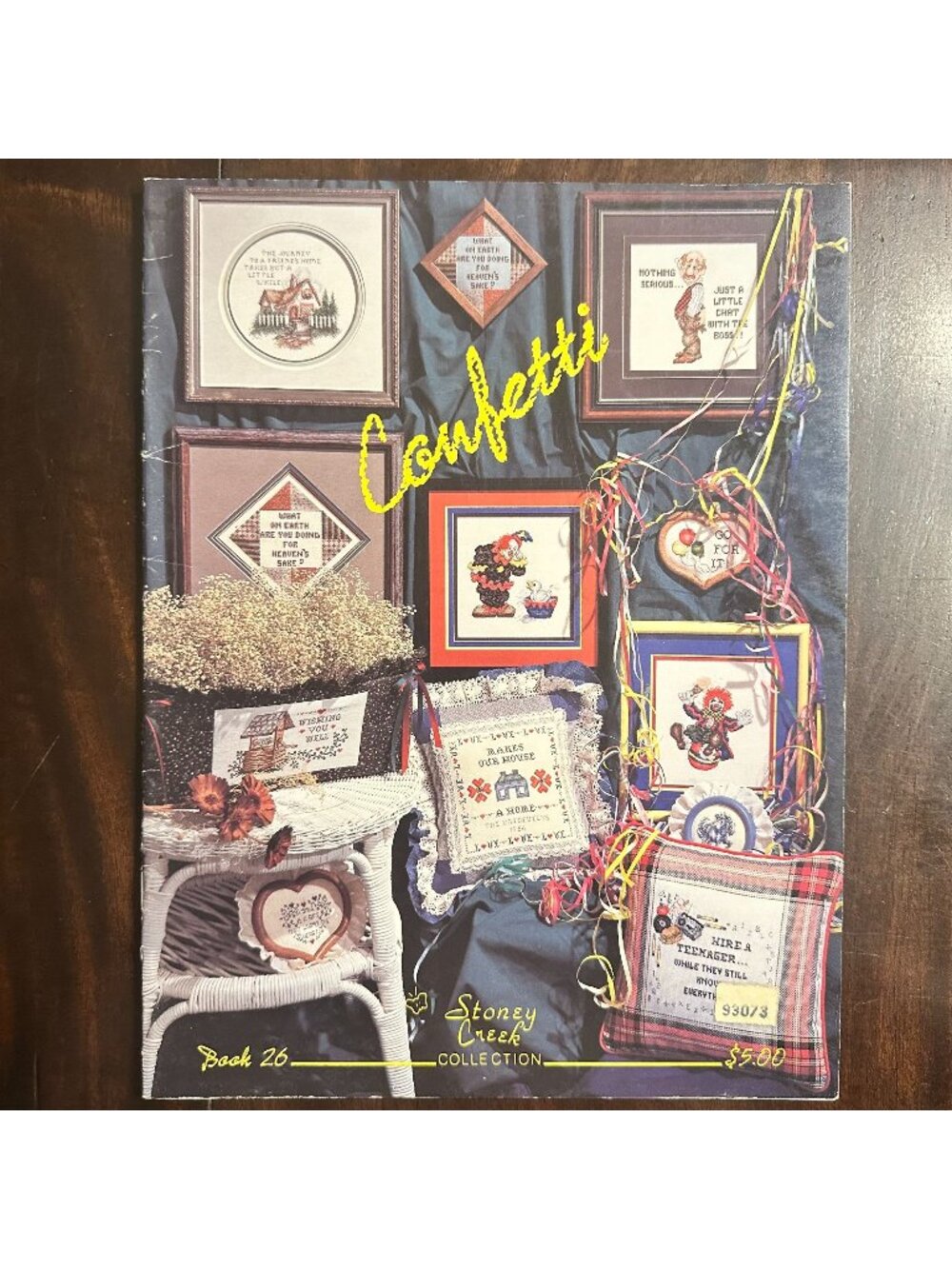 Stoney Creek Confetti Cross-Stitch Pattern Book 26 Vintage Designs